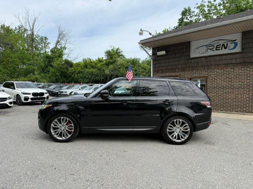 Black 2016 Land Rover Range Rover Sport 5.0L Supercharged Dynamic