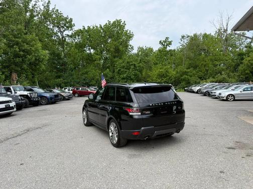 Black 2016 Land Rover Range Rover Sport 5.0L Supercharged Dynamic