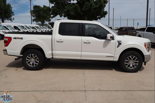 STAR WHITE METALLIC TRICOAT 2022 Ford F-150 Lariat