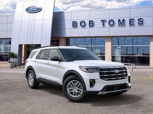 Star White Metallic Tri-Coat 2027 Ford Explorer Active
