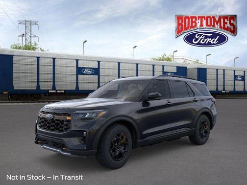 AGATE BLACK METALLIC 2026 Ford Explorer Tremor