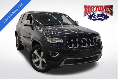 Brilliant Black Crystal Pearlcoat 2015 Jeep Grand Cherokee Limited