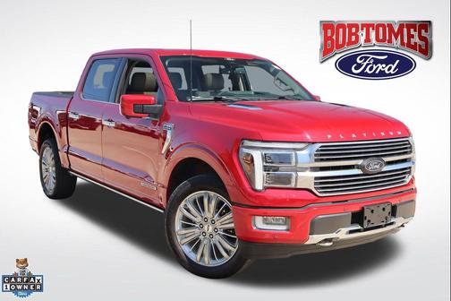 RAPID RED MET TINTED CC 2024 Ford F-150 Platinum