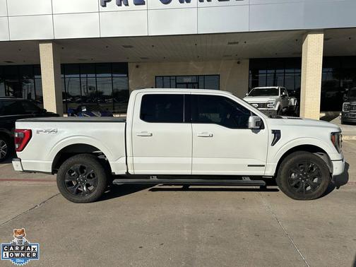 Star White Metallic Tri-Coat 2023 Ford F-150 Platinum