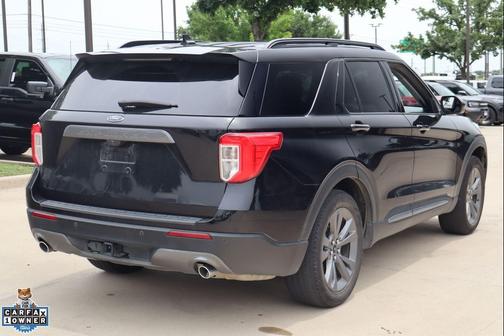 Agate Black Metallic 2023 Ford Explorer XLT
