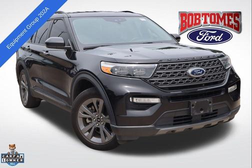 Agate Black Metallic 2023 Ford Explorer XLT