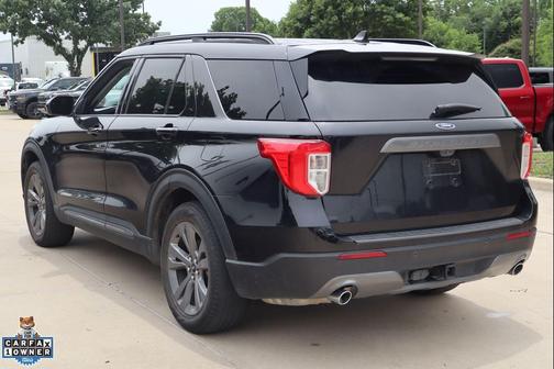 Agate Black Metallic 2023 Ford Explorer XLT