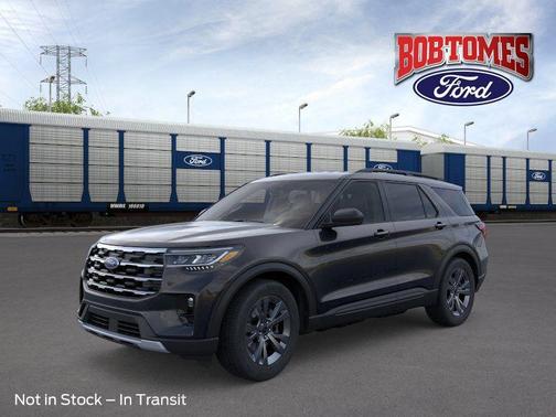 AGATE BLACK METALLIC 2026 Ford Explorer Active