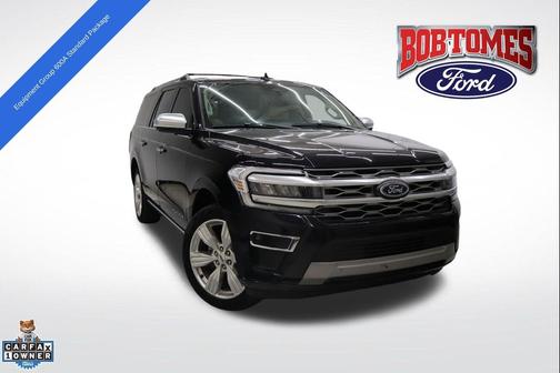 AGATE BLACK METALLIC 2024 Ford Expedition Max Platinum