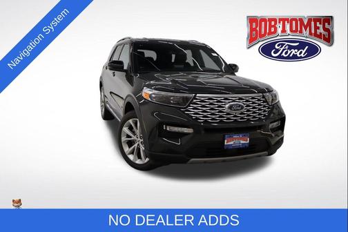 FORGED GREEN METALLIC 2023 Ford Explorer Platinum