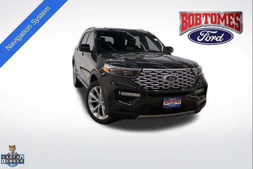 FORGED GREEN METALLIC 2023 Ford Explorer Platinum