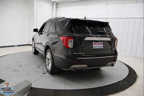 FORGED GREEN METALLIC 2023 Ford Explorer Platinum