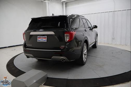 FORGED GREEN METALLIC 2023 Ford Explorer Platinum