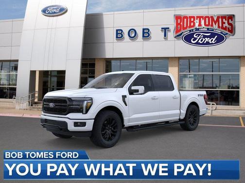 Star White Metallic Tri-Coat 2026 Ford F-150 Lariat
