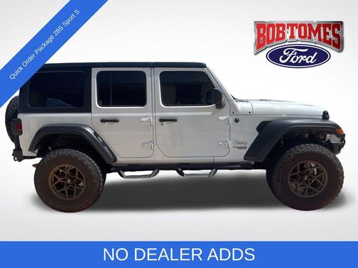 Bright White Clearcoat 2019 Jeep Wrangler Unlimited Sport