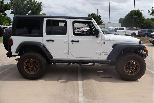 Bright White Clearcoat 2019 Jeep Wrangler Unlimited Sport