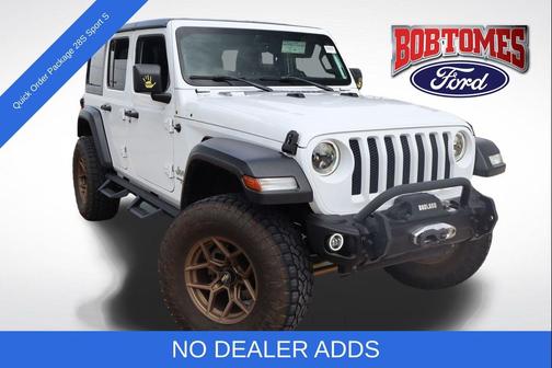 Bright White Clearcoat 2019 Jeep Wrangler Unlimited Sport