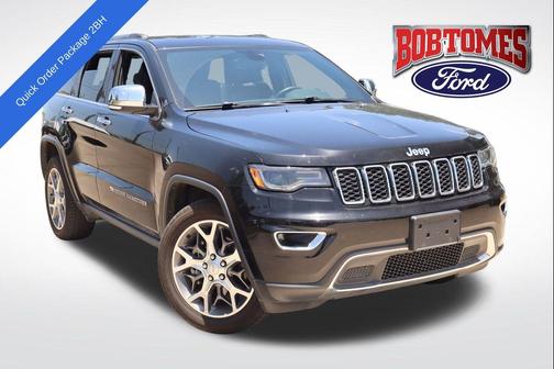 Diamond Black Crystal Pearlcoat 2022 Jeep Grand Cherokee Limited