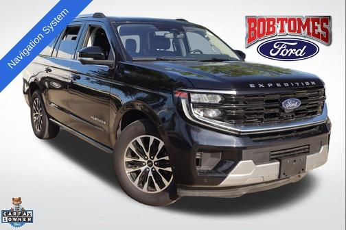 Black Metallic 2025 Ford Expedition Max Platinum