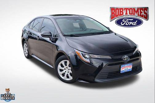 Midnight Black Metallic 2023 Toyota Corolla LE