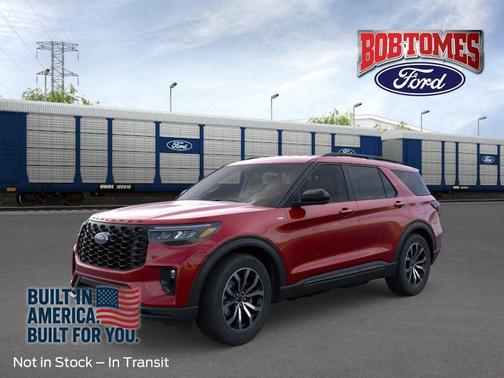 RAPID RED MET TINTED CC 2026 Ford Explorer ST-Line