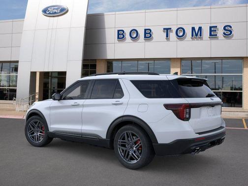 SPACE WHITE METALLIC 2026 Ford Explorer ST