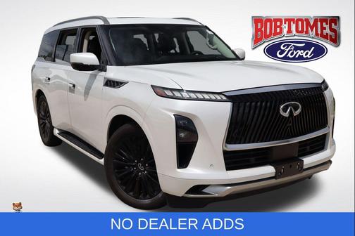 Radiant White 2025 INFINITI QX80 SENSORY AWD