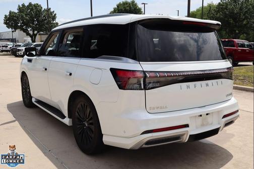 Radiant White 2025 INFINITI QX80 SENSORY AWD