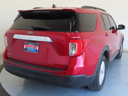 RAPID RED MET TINTED CC 2022 Ford Explorer XLT