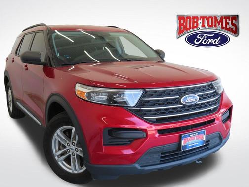 RAPID RED MET TINTED CC 2022 Ford Explorer XLT