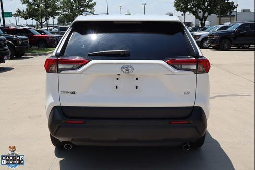 Super White 2019 Toyota RAV4 LE