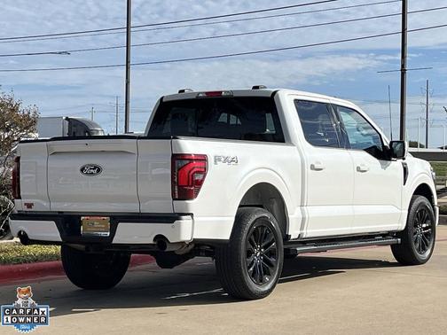 Star White Metallic Tri-Coat 2024 Ford F-150 Lariat