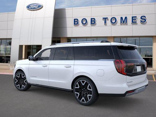 Star White Metallic Tri-Coat 2026 Ford Expedition Max Platinum