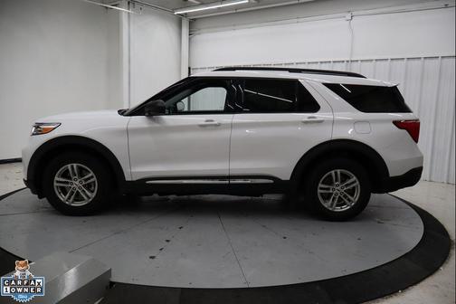 OXFORD WHITE 2024 Ford Explorer XLT