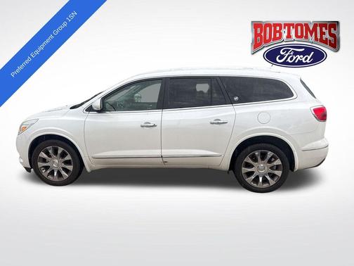 White Frost Tricoat 2017 Buick Enclave Premium