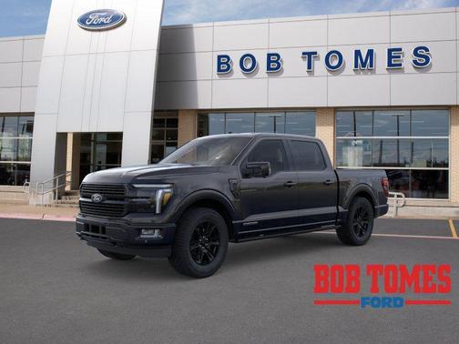 AGATE BLACK METALLIC 2025 Ford F-150 Platinum