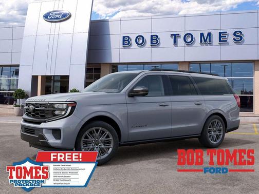Glacier Gray Metallic Tri-Coat 2027 Ford Expedition Max Platinum