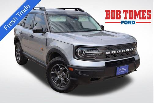 Iconic Silver Metallic 2021 Ford Bronco Sport Badlands