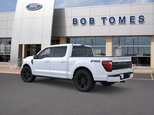 Star White Metallic Tri-Coat 2026 Ford F-150 Platinum