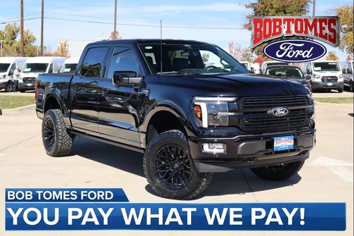 AGATE BLACK METALLIC 2025 Ford F-150 Platinum