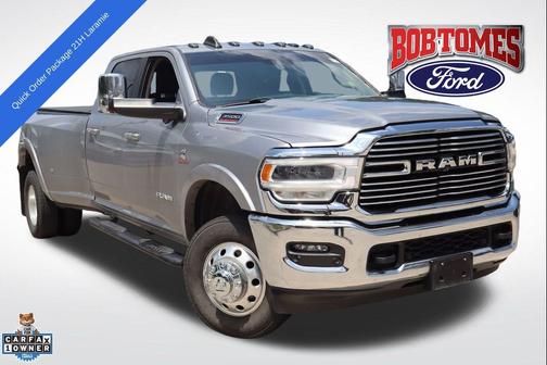 Billet Silver Metallic Clearcoat 2021 RAM 3500 Laramie Crew Cab 4x4 8' Box