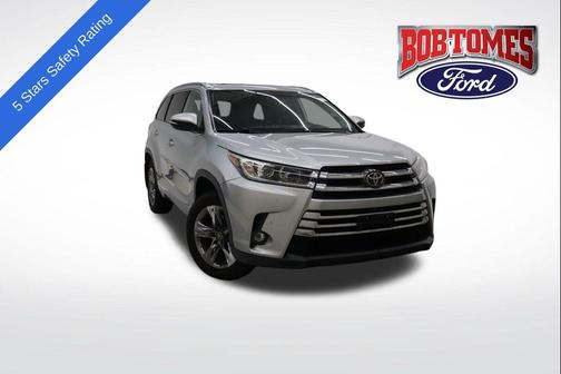 Celestial Silver Metallic 2019 Toyota Highlander Limited Platinum
