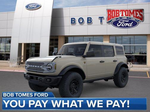 DESERT SAND 2026 Ford Bronco Badlands