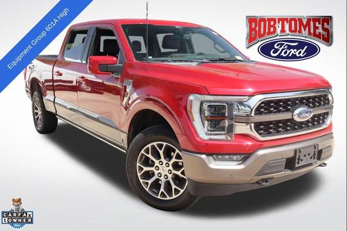 Rapid Red Metallic Tinted Clearcoat 2022 Ford F-150 King Ranch