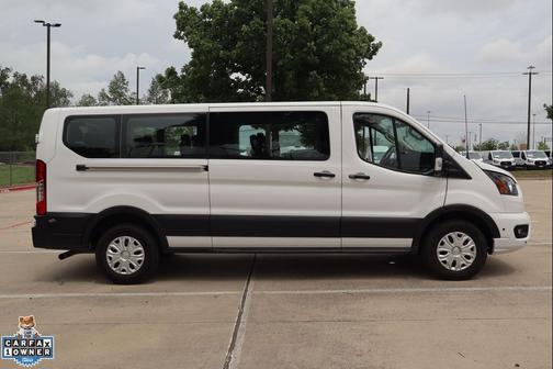 OXFORD WHITE 2024 Ford Transit-350 XLT