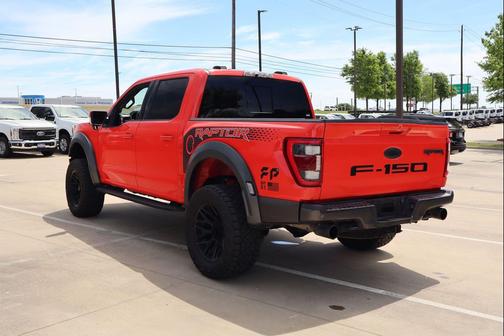 CODE ORANGE METALLIC 2022 Ford F-150 Raptor