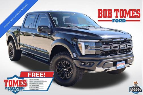Agate Black Metallic 2025 Ford F-150 Raptor