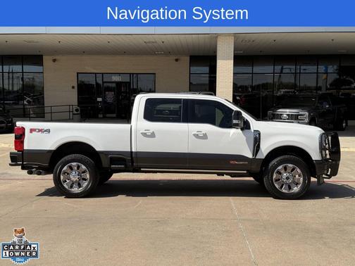 Star White Metallic Tri-Coat 2025 Ford F-250 King Ranch