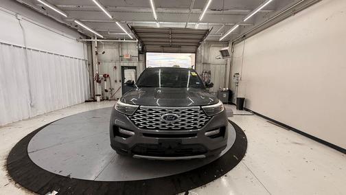 MAGNETIC METALLIC 2020 Ford Explorer Platinum