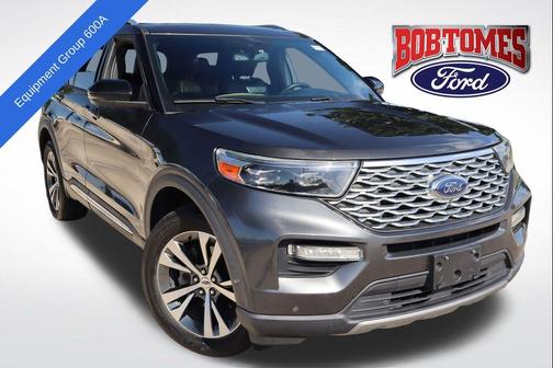MAGNETIC METALLIC 2020 Ford Explorer Platinum